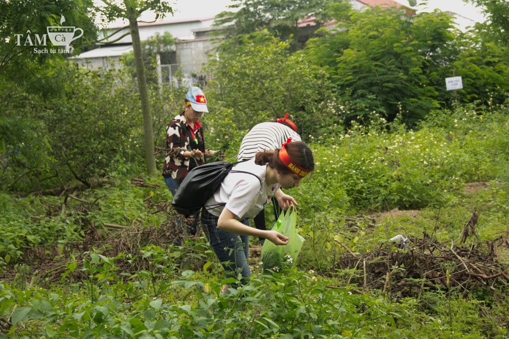 Trong khi các thành viên nam ở lại hoàn tất việc dựng trại thì các cô gái bắt đầu đi kiếm nguyên liệu cho bữa ăn trưa. Không gì khác ngoài... rau dại.